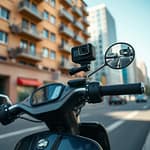 Guida all’installazione di dashcam economica su scooter urbano